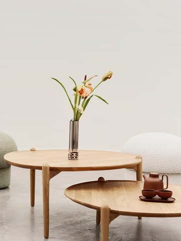 Aria sofabord Ø90 cm - Eg 30 cm. - Design House Stockholm