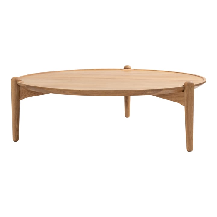 Aria sofabord Ø90 cm - Eg 30 cm. - Design House Stockholm