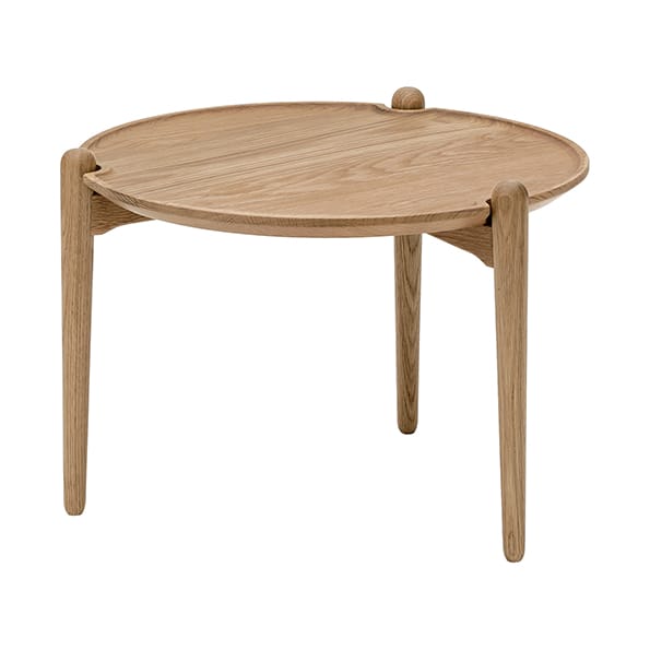 Aria sofabord Ø90 cm - Eg 30 cm. - Design House Stockholm