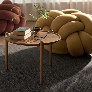 Aria sofabord Ø90 cm - Eg 30 cm. - Design House Stockholm
