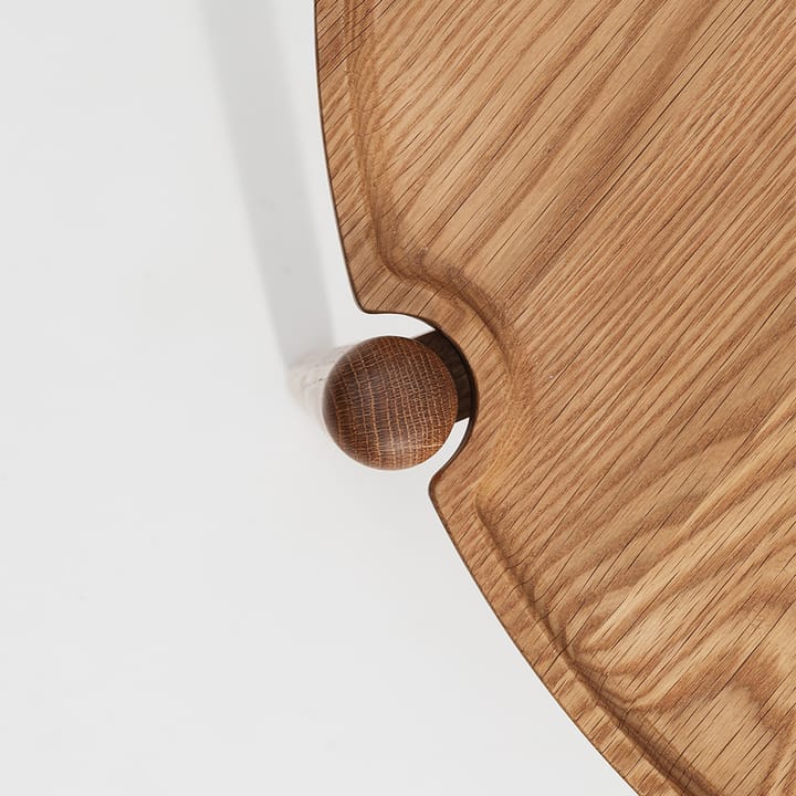 Aria sofabord Ø90 cm, Eg 42,5 cm Design House Stockholm