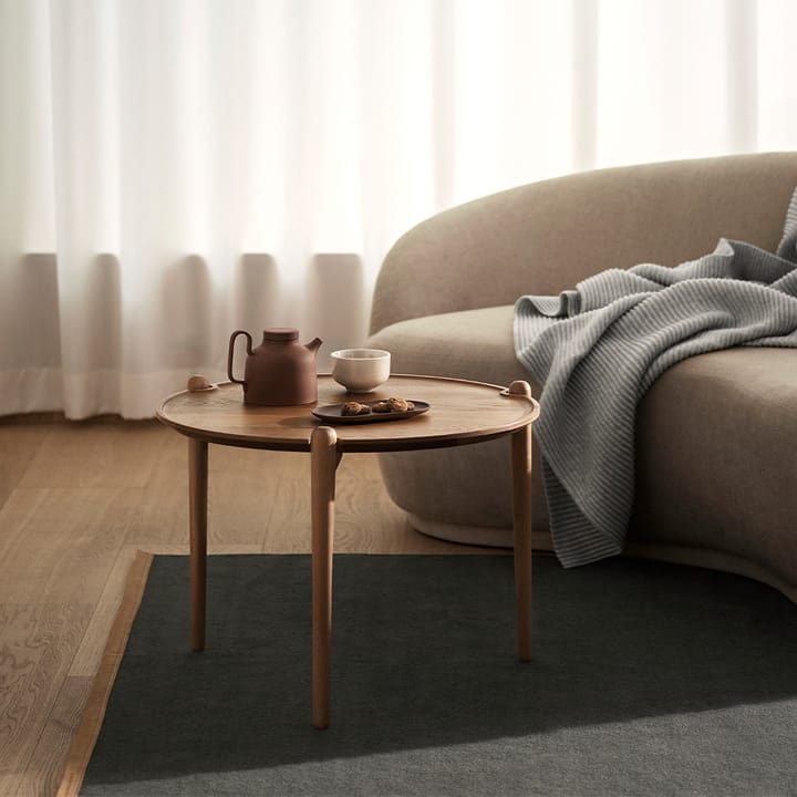 Aria sofabord Ø90 cm, Eg 42,5 cm Design House Stockholm