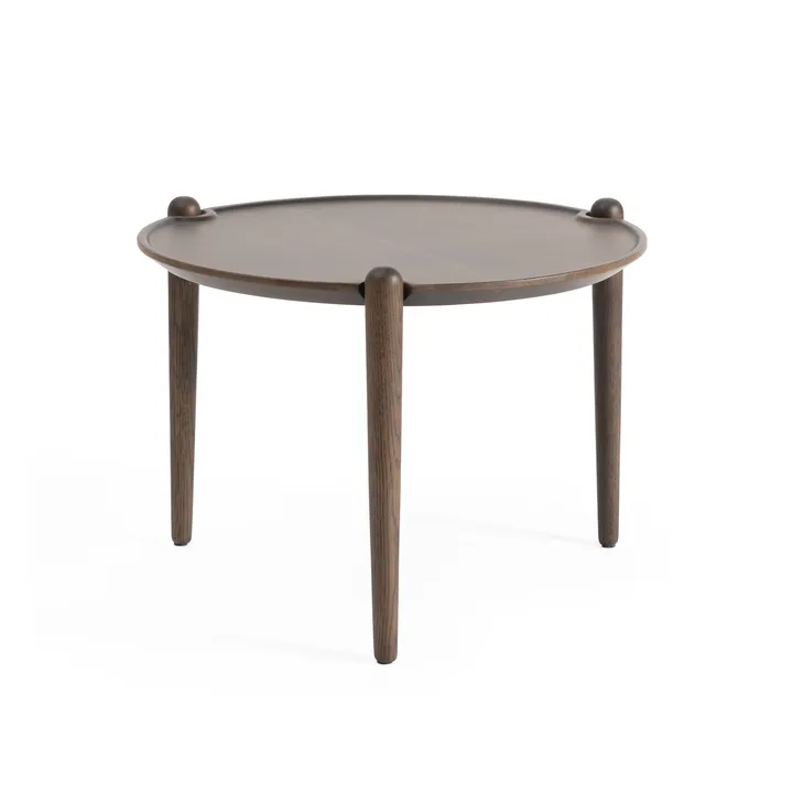 Aria sofabord - Dark oak, Ø50x37 cm - Design House Stockholm
