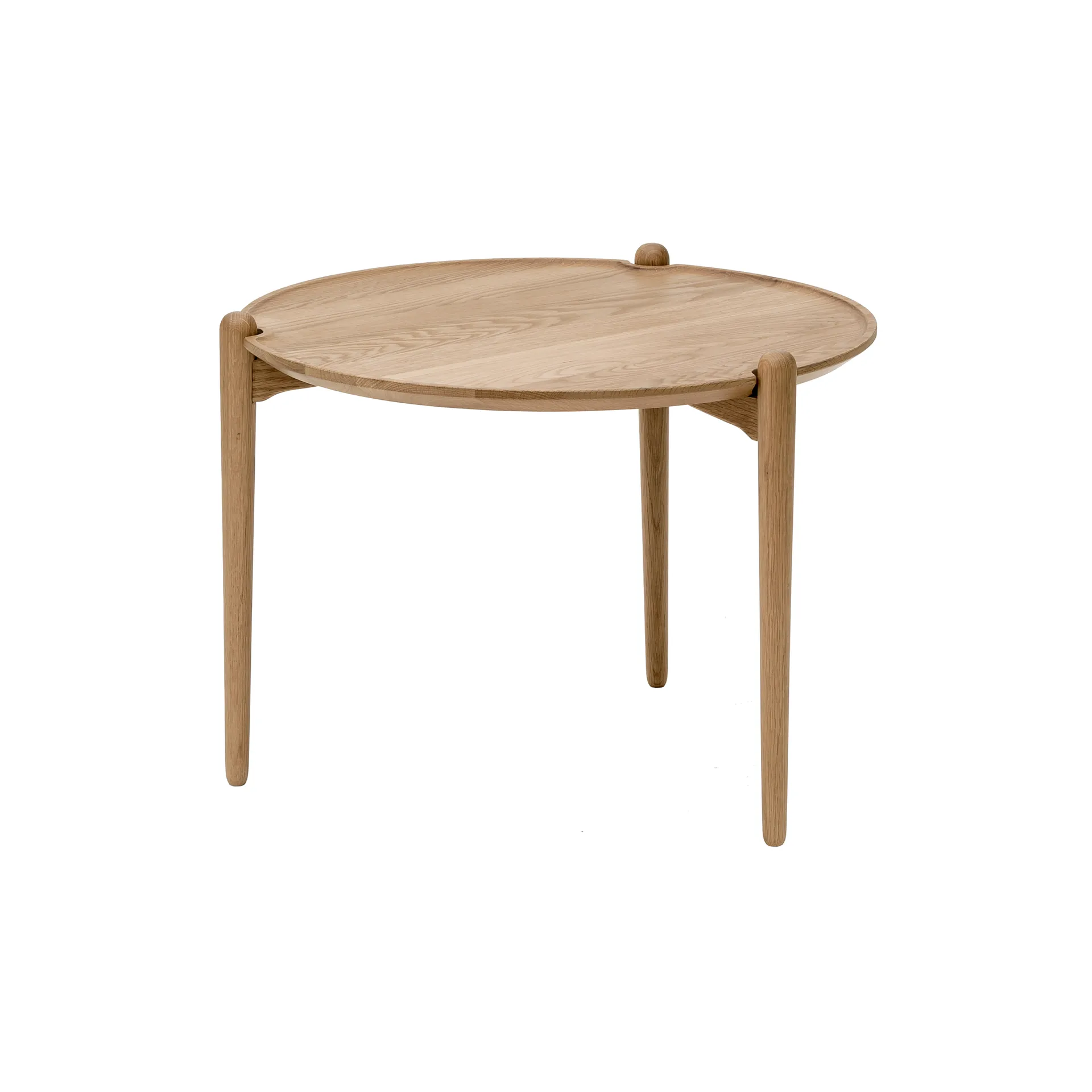 Aria sofabord, Eg, Ø60x46 cm Design House Stockholm