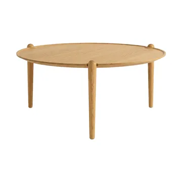 Aria sofabord - Eg, Ø90x42,5 cm - Design House Stockholm