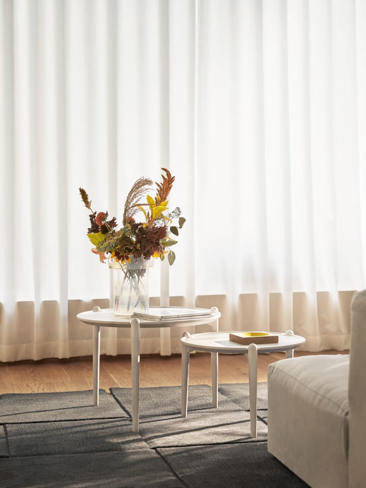 Aria sofabord lavt 37 cm - Hvid - Design House Stockholm