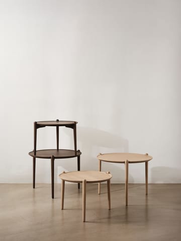 Aria sofabord lavt 37 cm - Light oak - Design House Stockholm