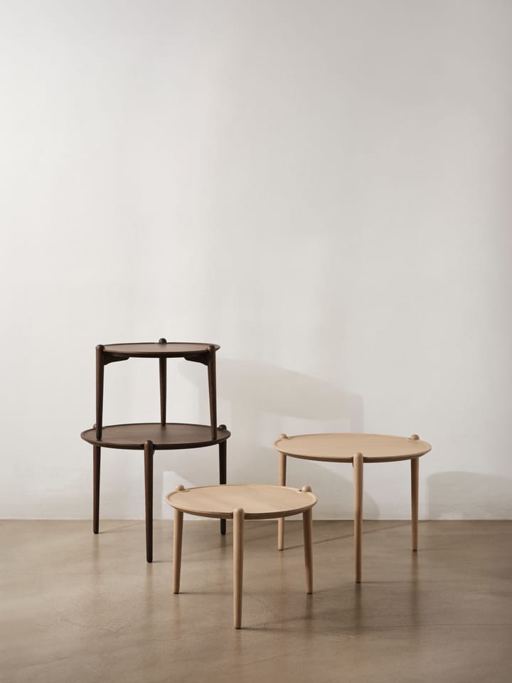 Aria sofabord lavt 37 cm, Light oak Design House Stockholm