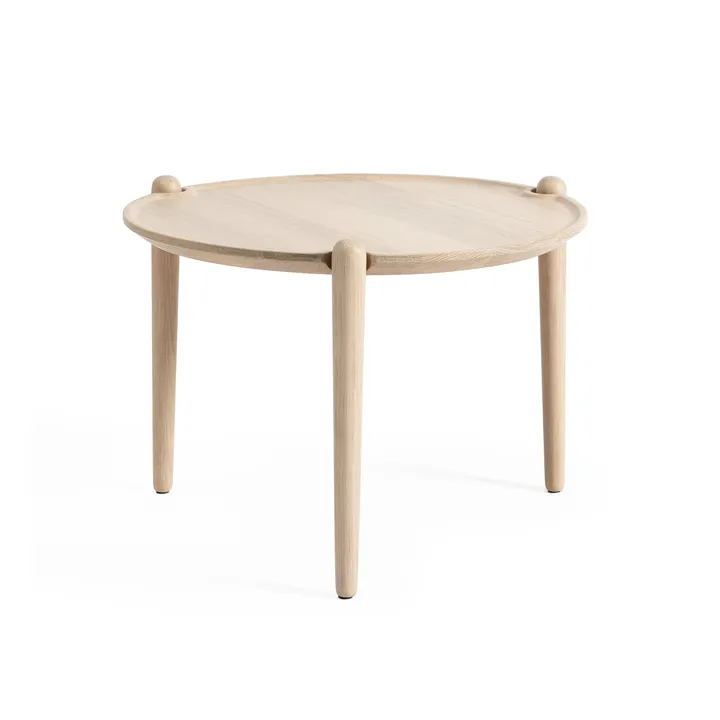 Aria sofabord - Light oak, Ø60x37 cm - Design House Stockholm