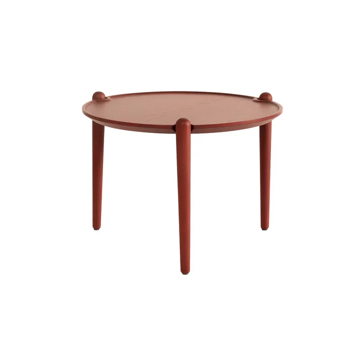 Aria sofabord - Red, Ø50x37 cm - Design House Stockholm