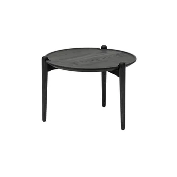 Aria sofabord - Sort eg, Ø50x37 cm - Design House Stockholm