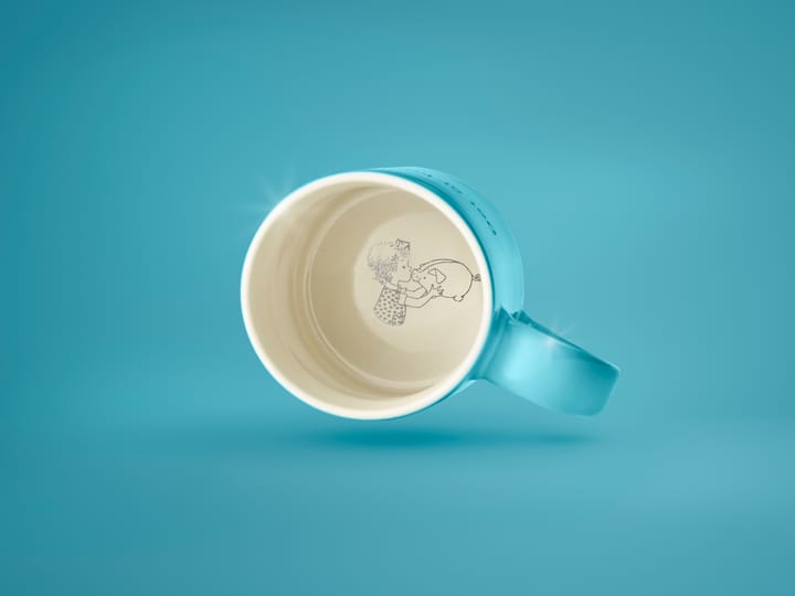 Astrid Lindgren krus 'Det är konstigt med mig...', Svensk tekst Design House Stockholm
