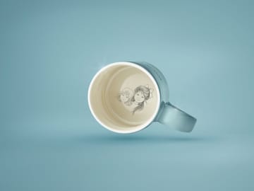Astrid Lindgren krus, 'du är inte klok…' - Svensk tekst - Design House Stockholm