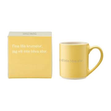 Astrid Lindgren krus "Fina lilla krumelur" - Svensk tekst - Design House Stockholm