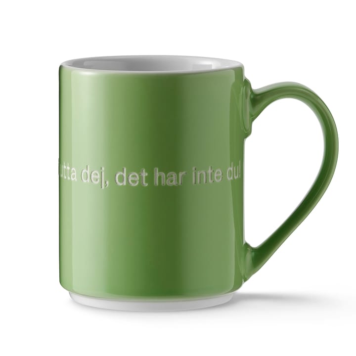 Astrid Lindgren krus &quot;Jag har en ärta i näsan…&quot; - Svensk tekst - Design House Stockholm
