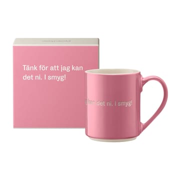 Astrid Lindgren krus, &quot;tänk för att jag kan…&quot; - Svensk tekst - Design House Stockholm