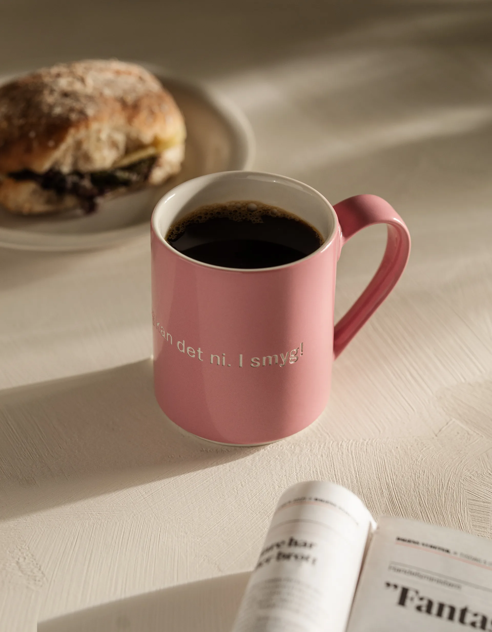 Astrid Lindgren krus, 'tänk för att jag kan…', Svensk tekst Design House Stockholm