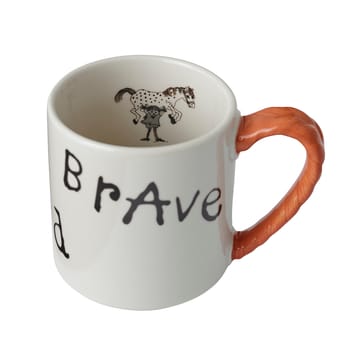 Astrid Lindgren Pippi jubilæumskrus 20 cl - Strong Kind Brave - Design House Stockholm