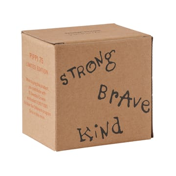 Astrid Lindgren Pippi jubilæumskrus 20 cl - Strong Kind Brave - Design House Stockholm