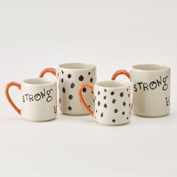 Astrid Lindgren Pippi jubilæumskrus 20 cl - Strong Kind Brave - Design House Stockholm