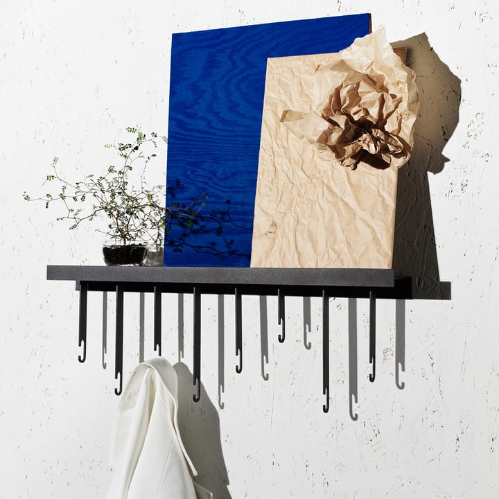 Ateljé knagerække/hattehylde, Sort Design House Stockholm