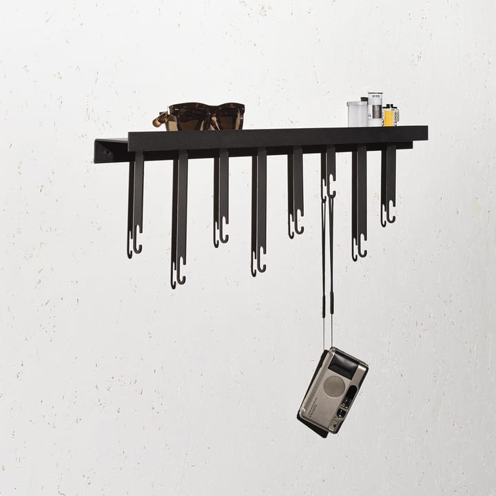 Ateljé knagerække/hattehylde, Sort Design House Stockholm