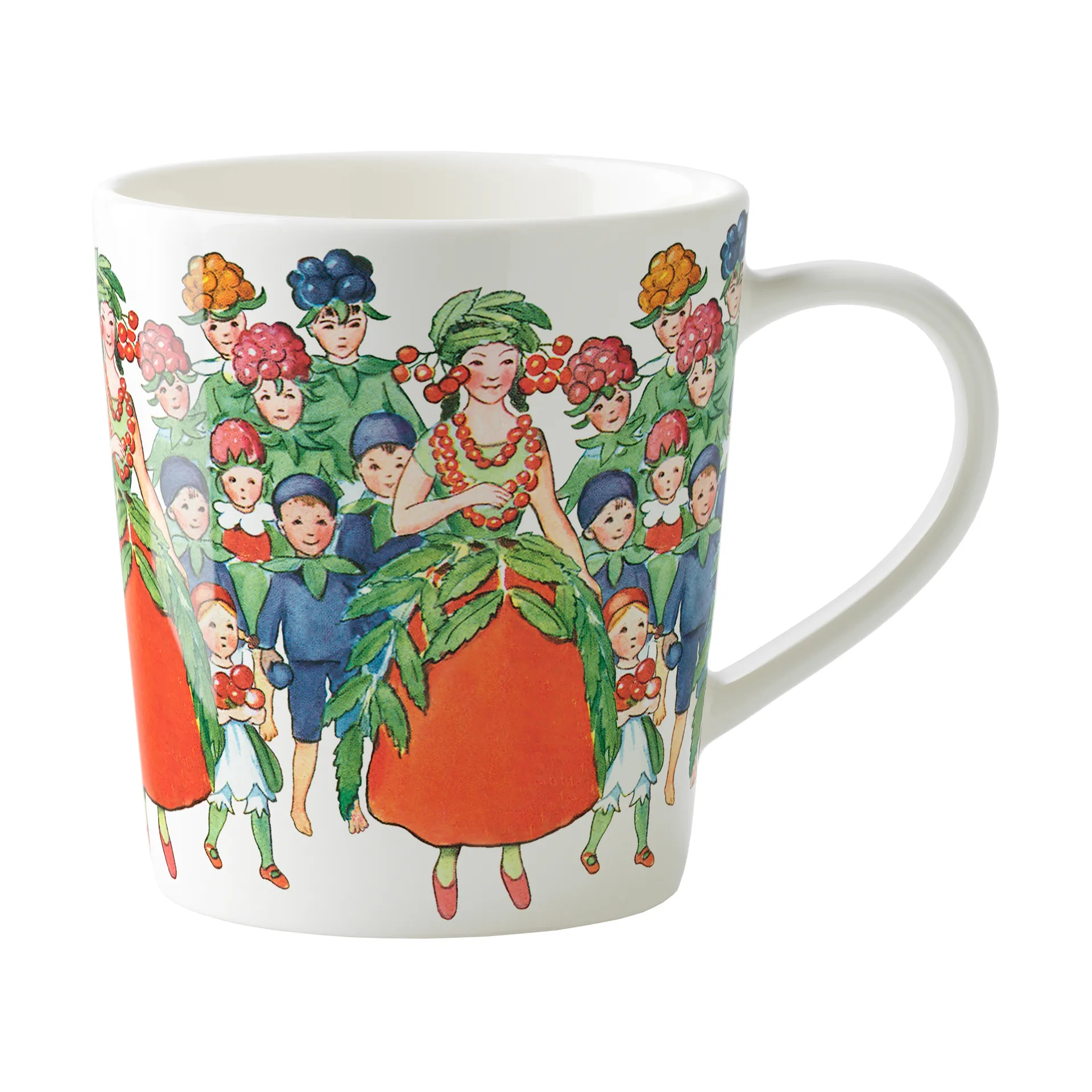 August kop med håndtag 40 cl, White  Design House Stockholm