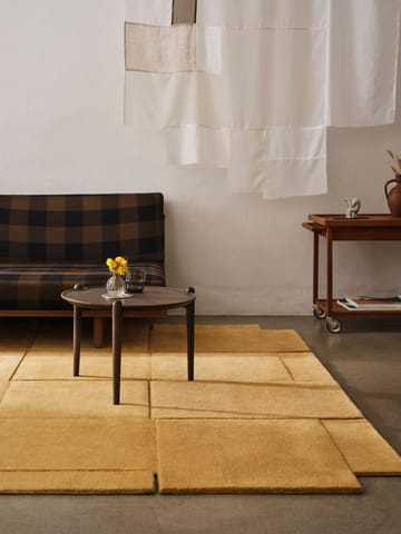 Basket tæppe yellow ochre - 185x240 cm - Design House Stockholm