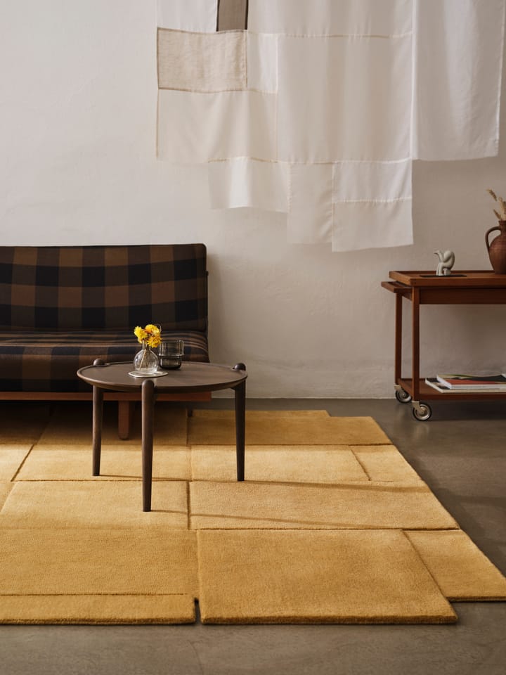 Basket tæppe yellow ochre, 185x240 cm Design House Stockholm
