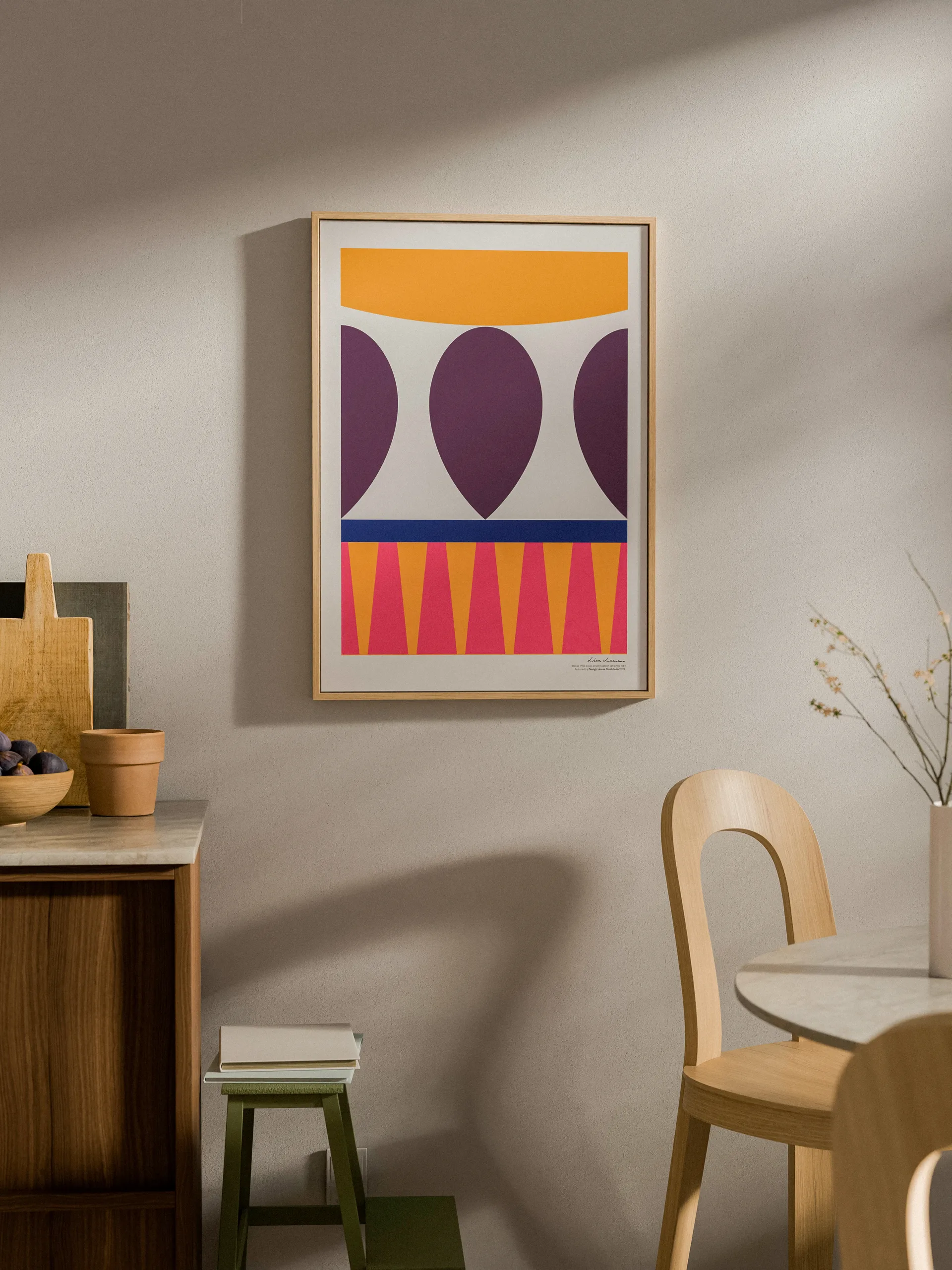 Birds 1967 plakat 50x70 cm, No. 1 Design House Stockholm