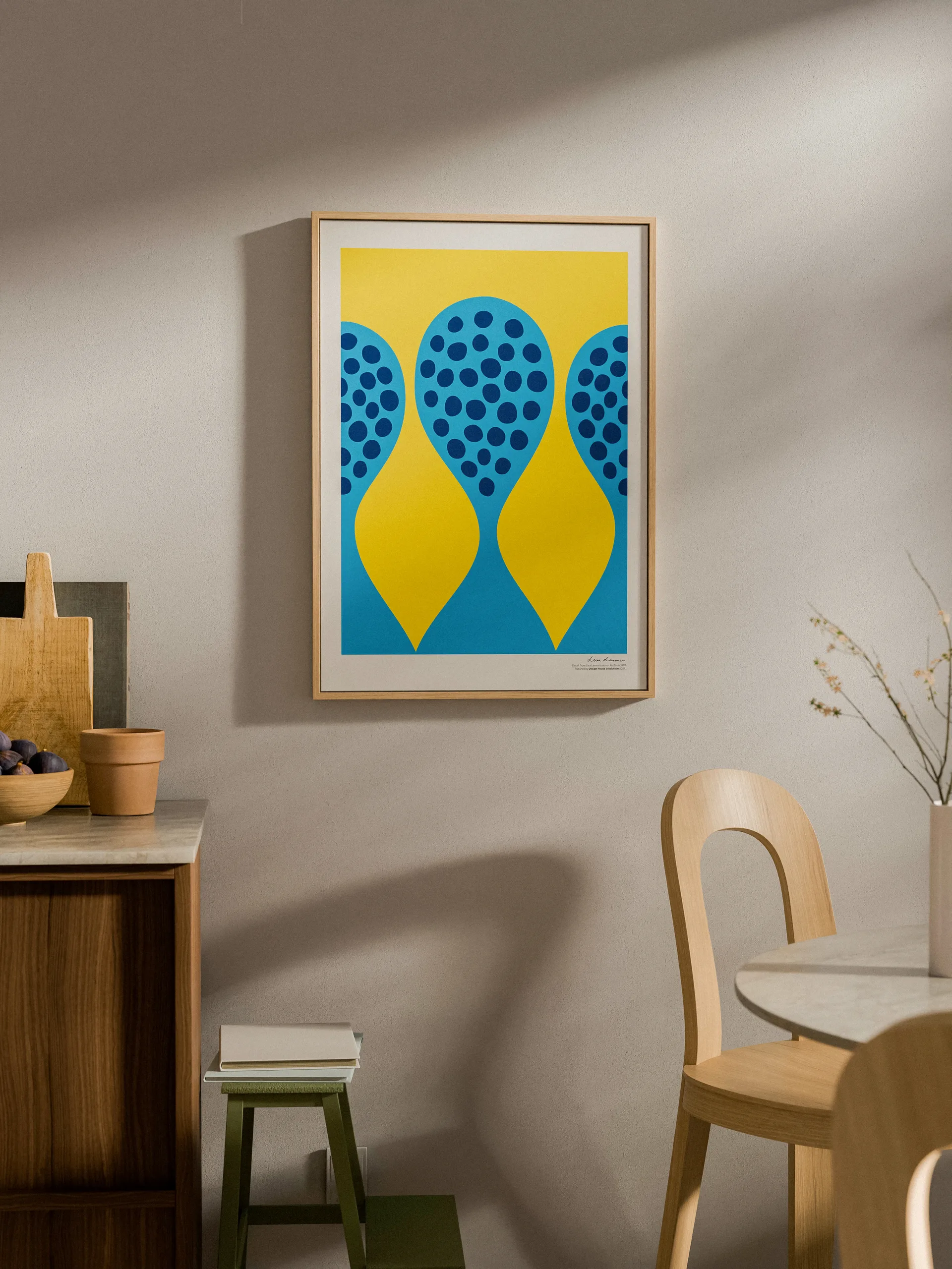 Birds 1967 plakat 50x70 cm, No. 5 Design House Stockholm