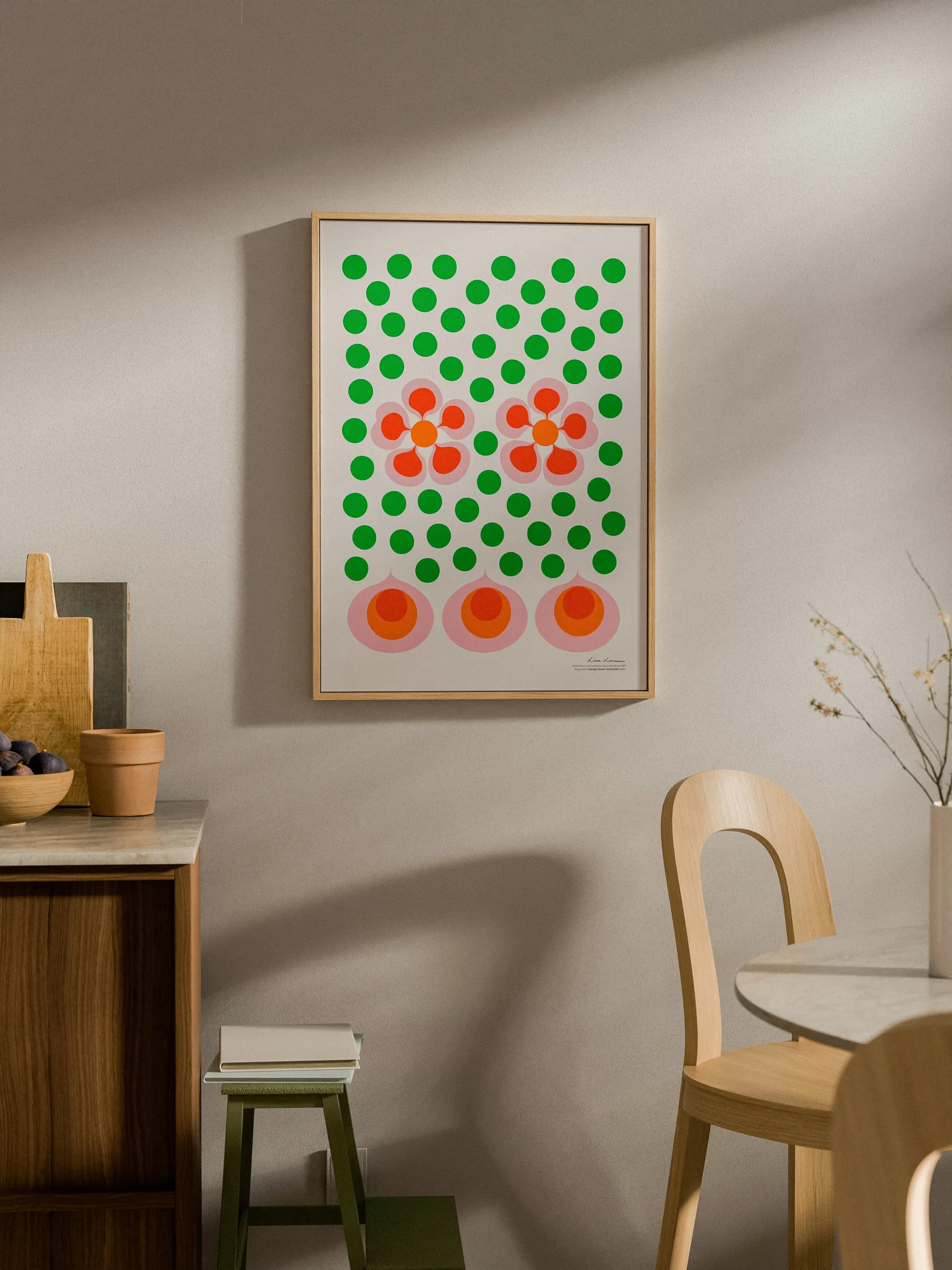 Birds 1967 plakat 50x70 cm, No. 6 Design House Stockholm