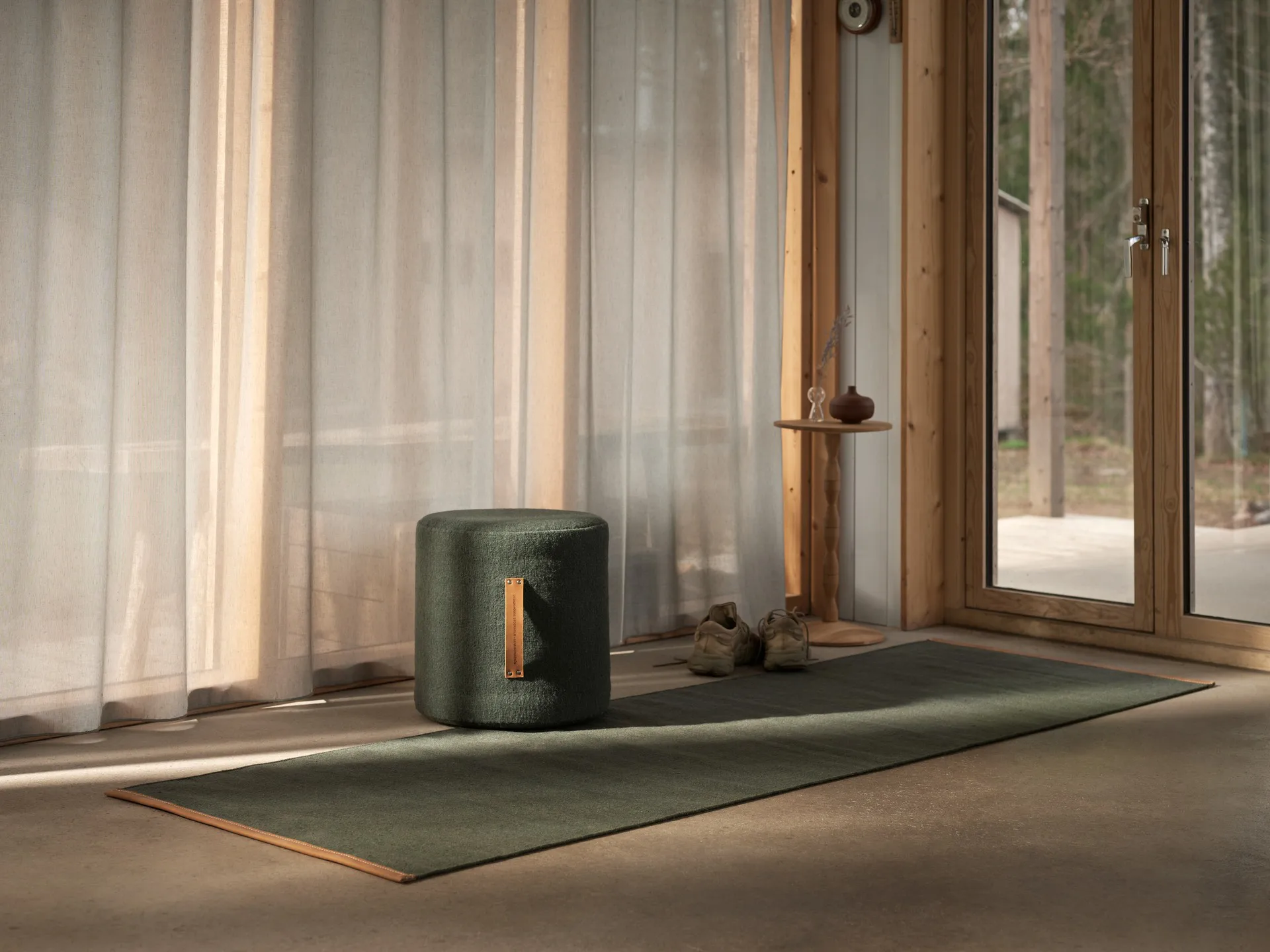 Björk fodskammel, Grøn Design House Stockholm