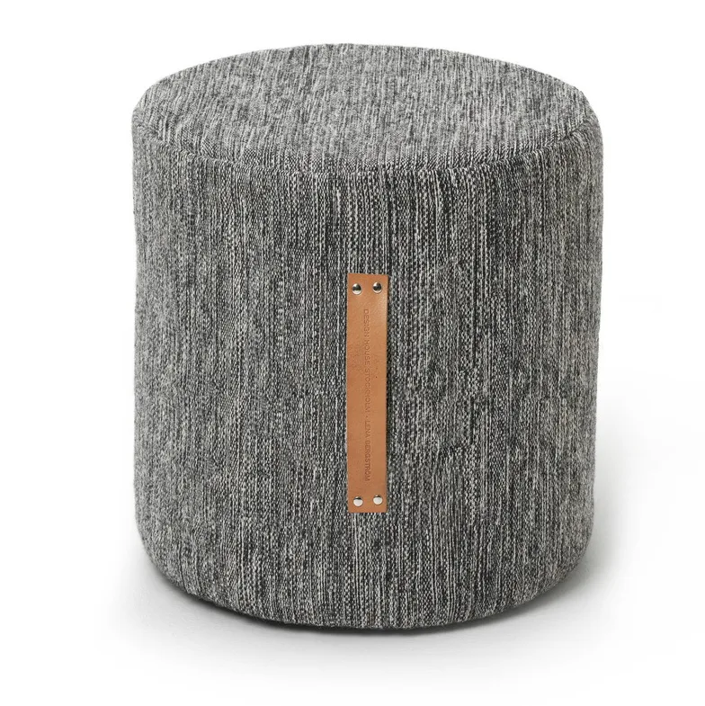 Björk rund skammel høj, Mørkegrå, Ø45x45 cm Design House Stockholm