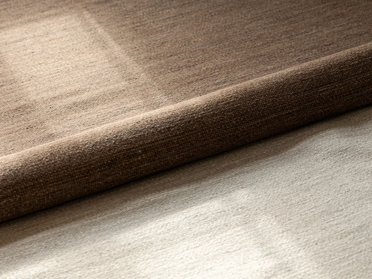 Björk tæppe stor brun, 170x240 cm Design House Stockholm