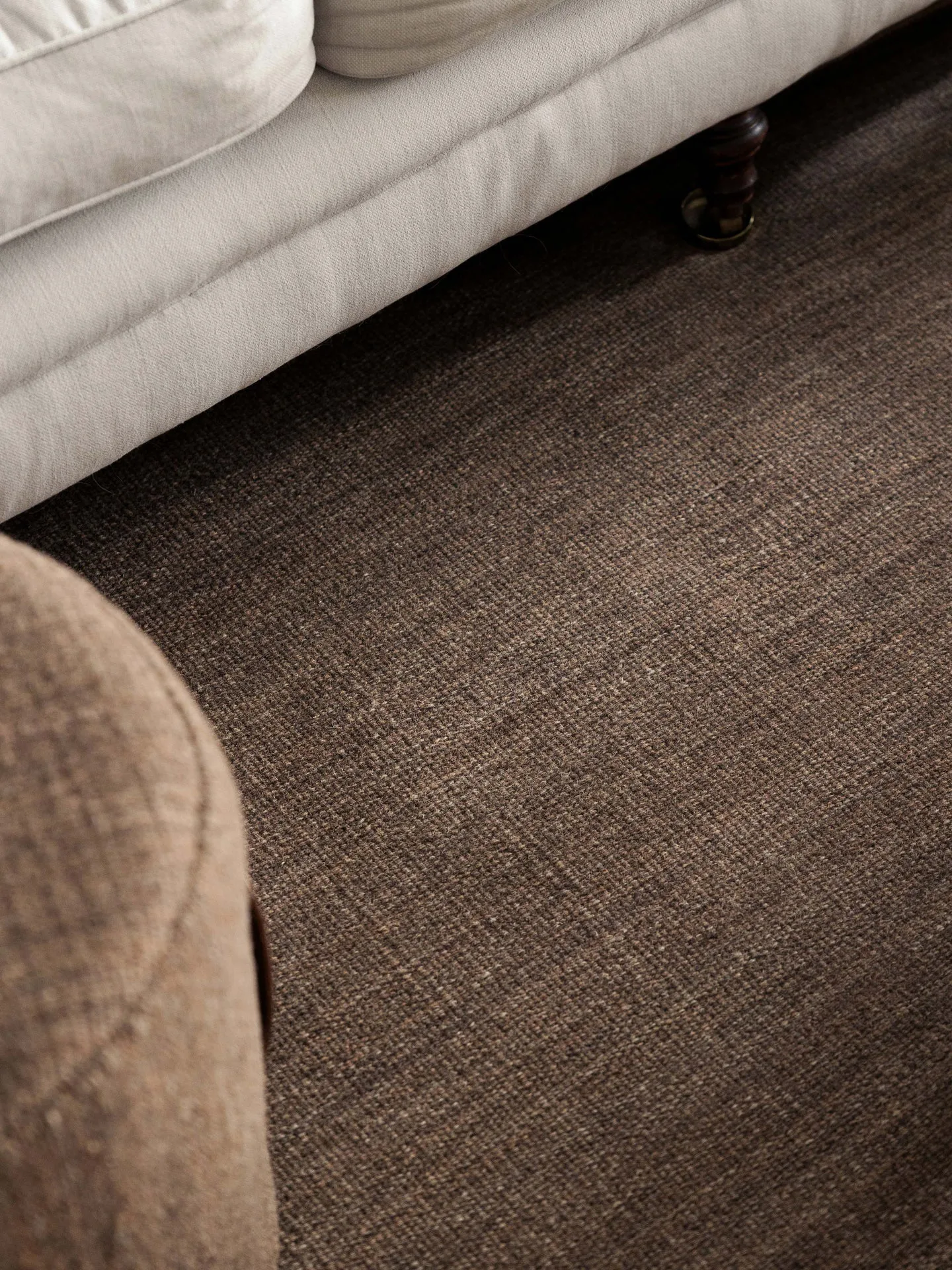 Björk tæppe stor brun, 170x240 cm Design House Stockholm