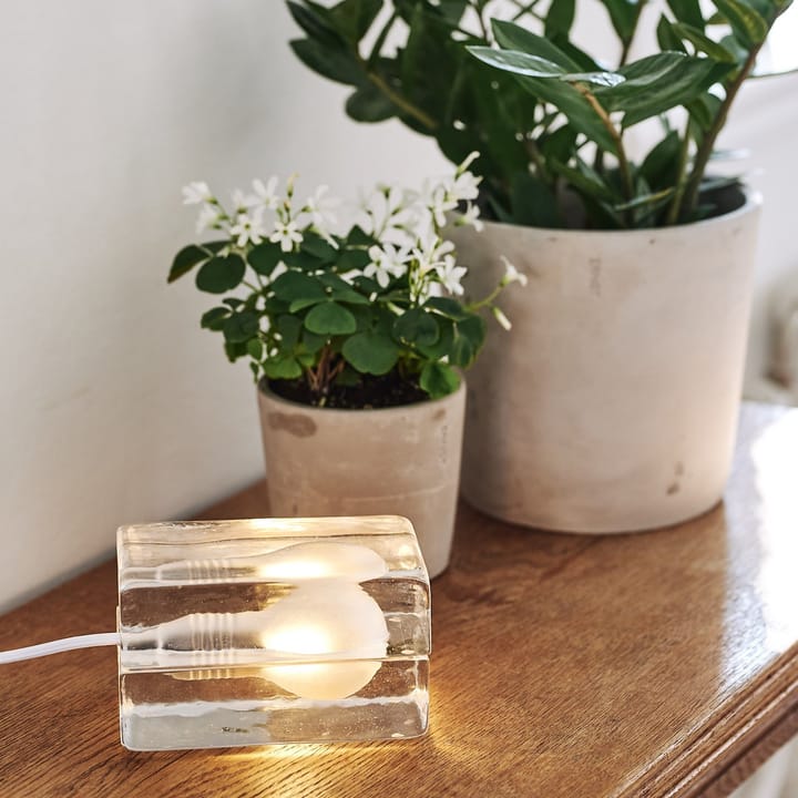 Block Lamp, hvid ledning Design House Stockholm