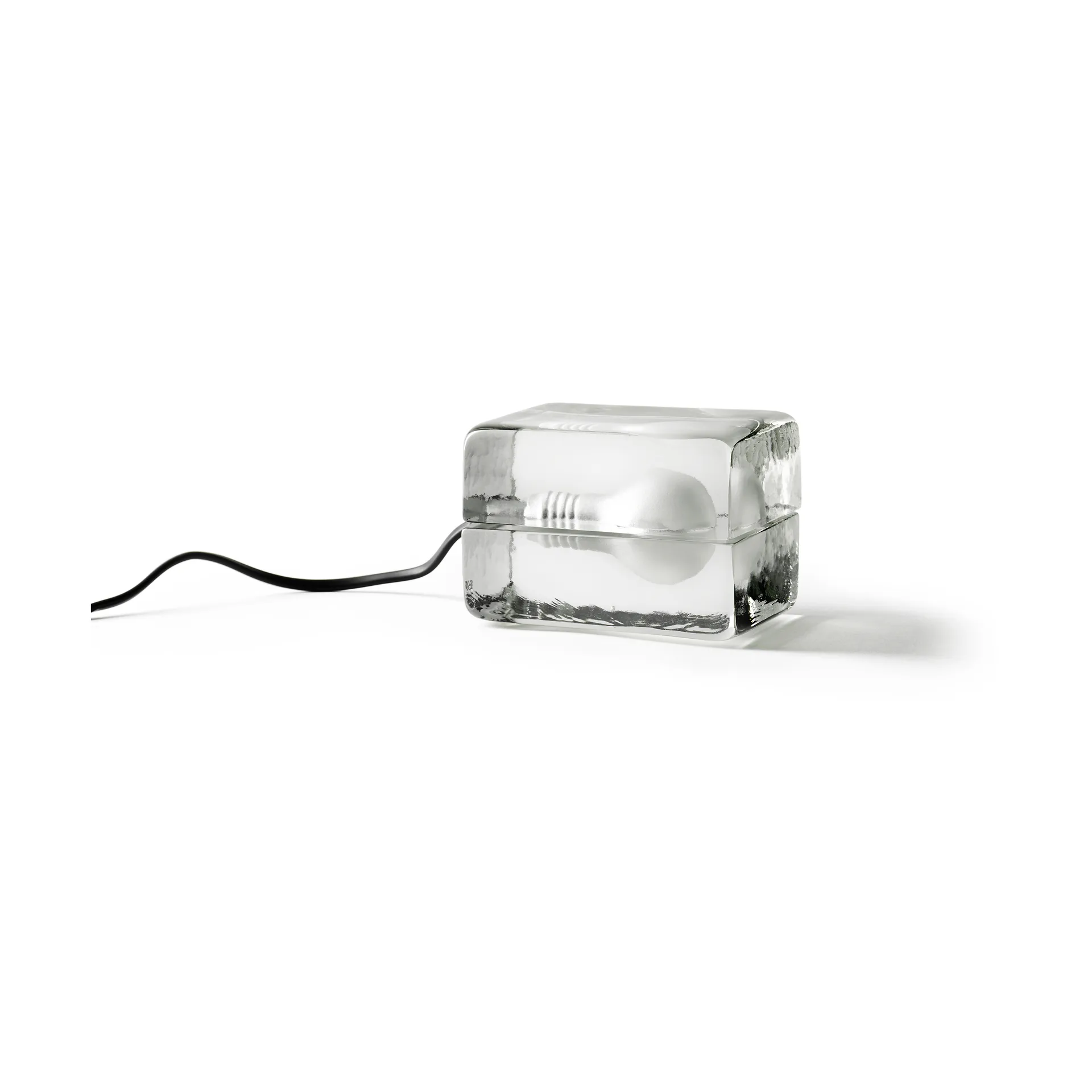 Block Lamp Mini bordlampe, Klar, 12x8x7,5 cm Design House Stockholm