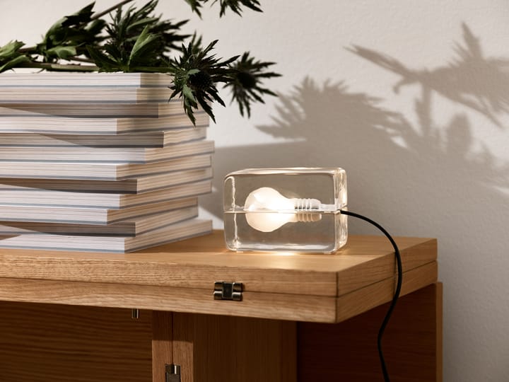 Block Lamp mini bordlampe - klar - Design House Stockholm