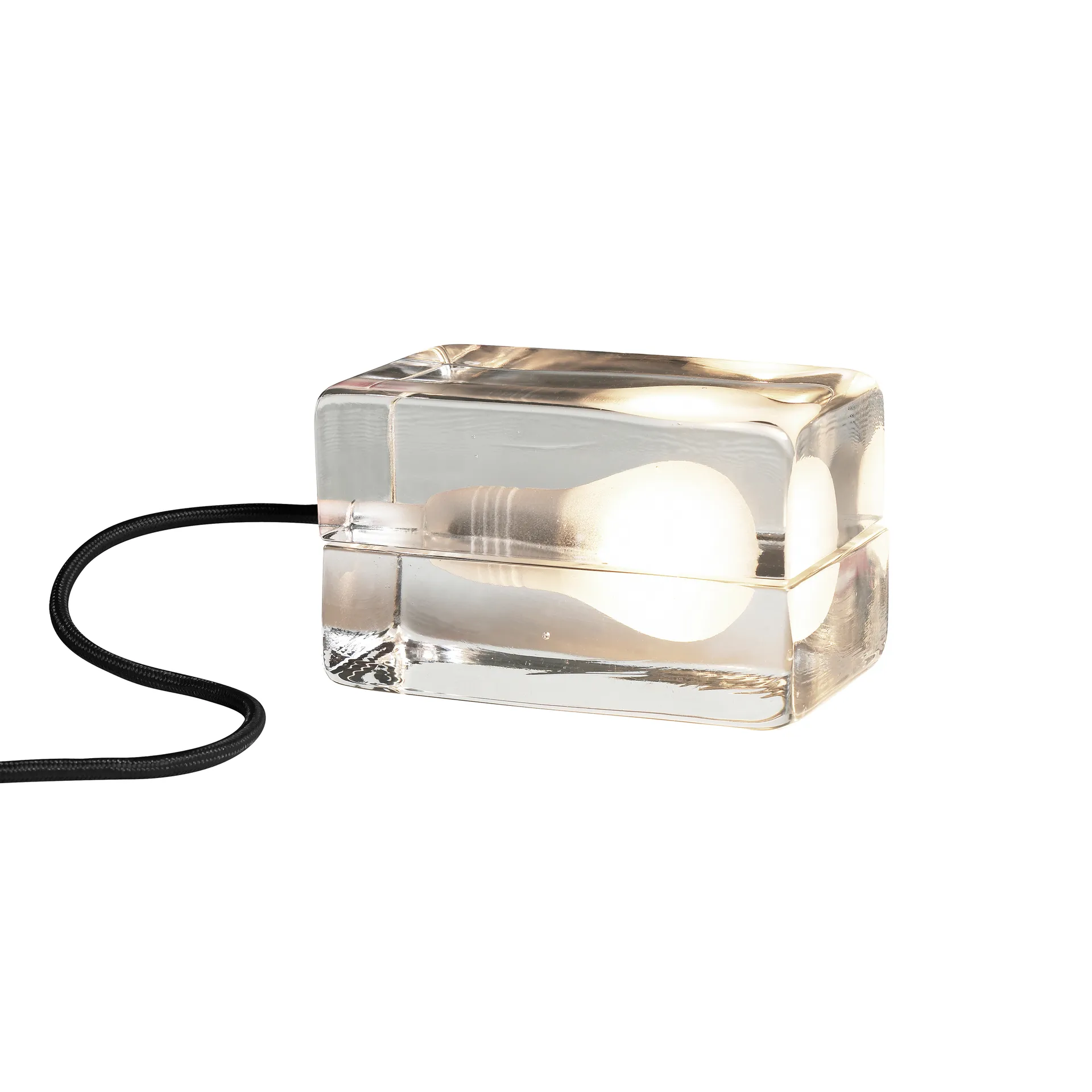 Block Lamp, sort ledning Design House Stockholm