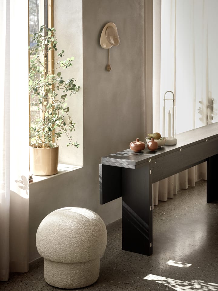 Dot puf Ø50 cm, Cream Design House Stockholm