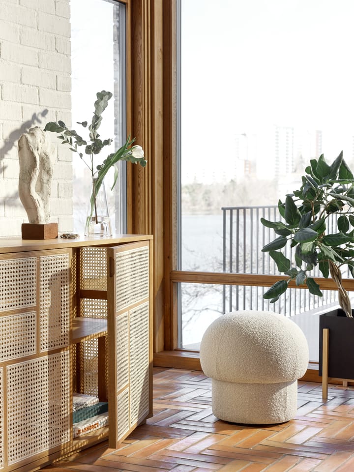 Dot puf Ø50 cm, Cream Design House Stockholm
