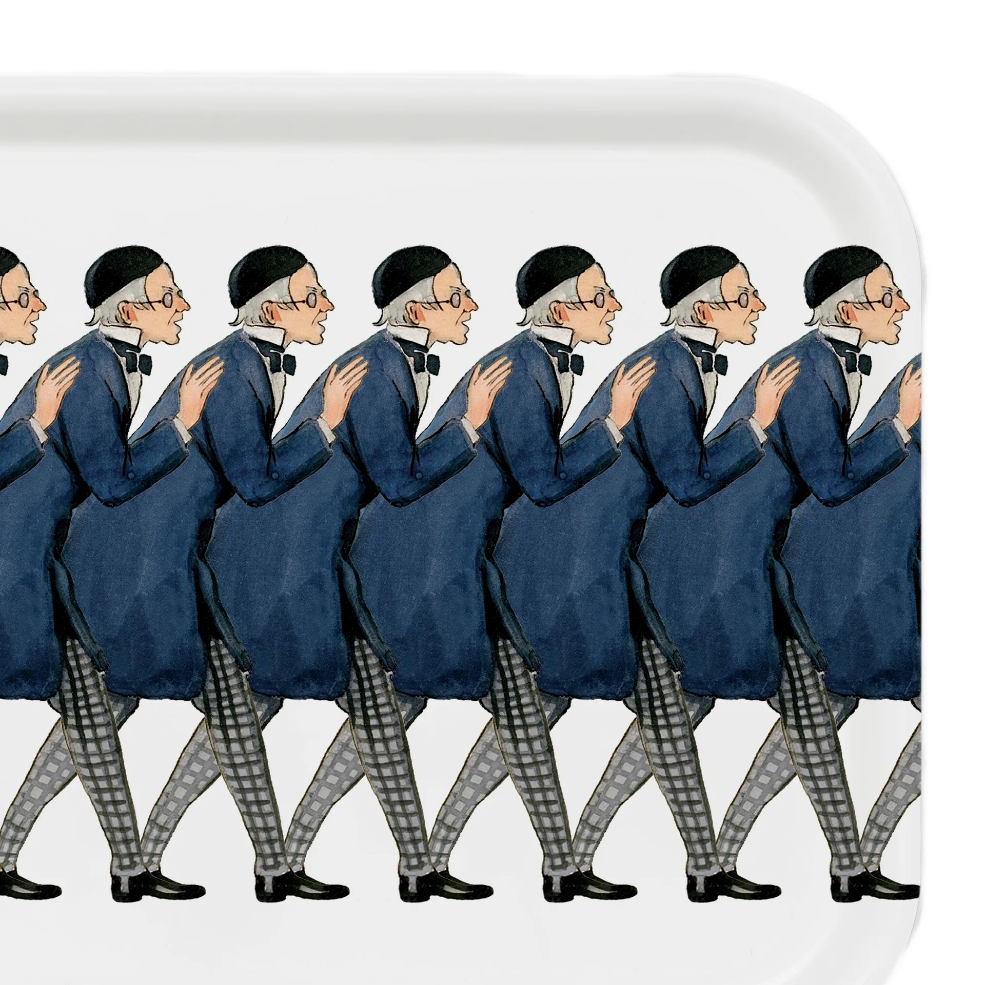 Farbror Blå bakke firkantet, 27 x 20 cm Design House Stockholm