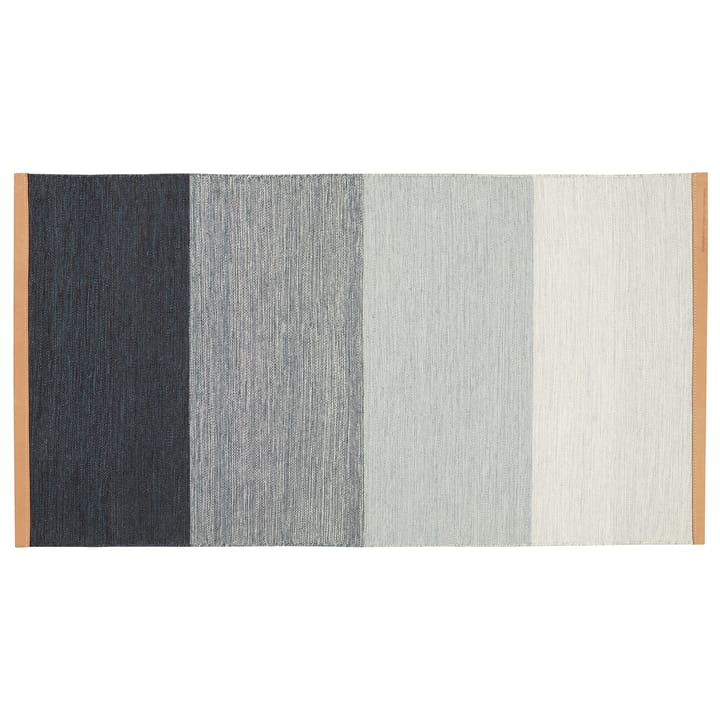 Fields tæppe 70 x 130 cm, Blå/Grå Design House Stockholm