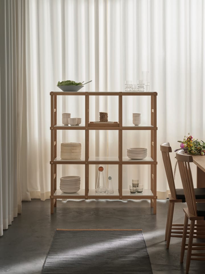 Frame hylde høj, Eg/Hvid Design House Stockholm
