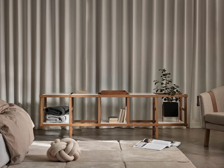 Frame hylde lav, Eg/Hvid Design House Stockholm