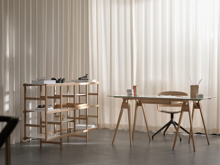 Frame hylde M 154 cm, Eg/Hvid Design House Stockholm