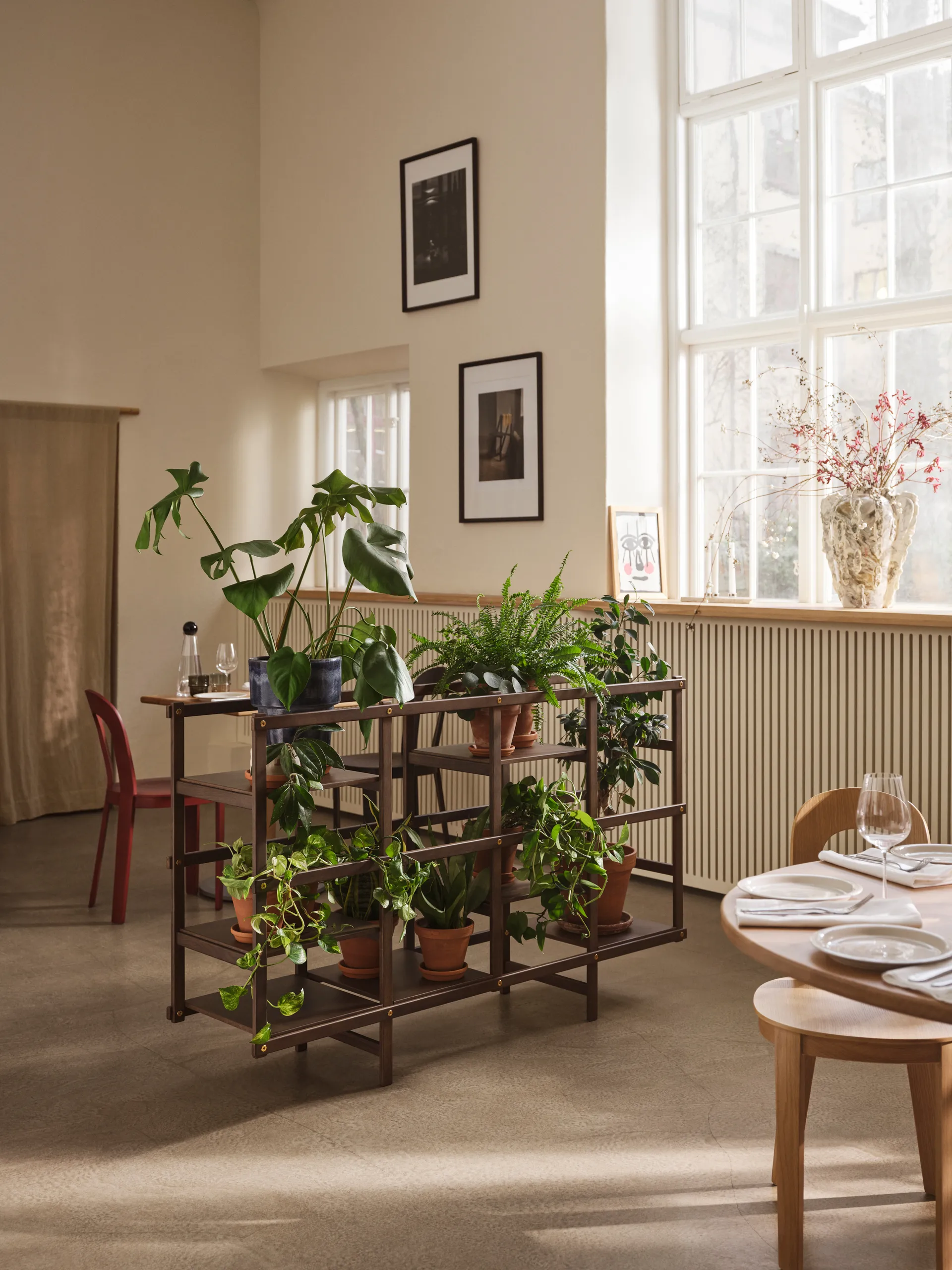 Frame hylde M 154 cm, Mørk eg Design House Stockholm