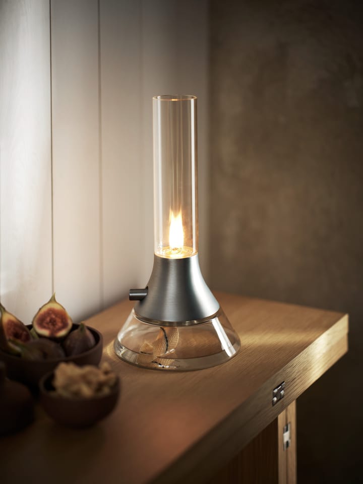 Fyr fotogenlampe 31 cm, Klar/Sølv Design House Stockholm