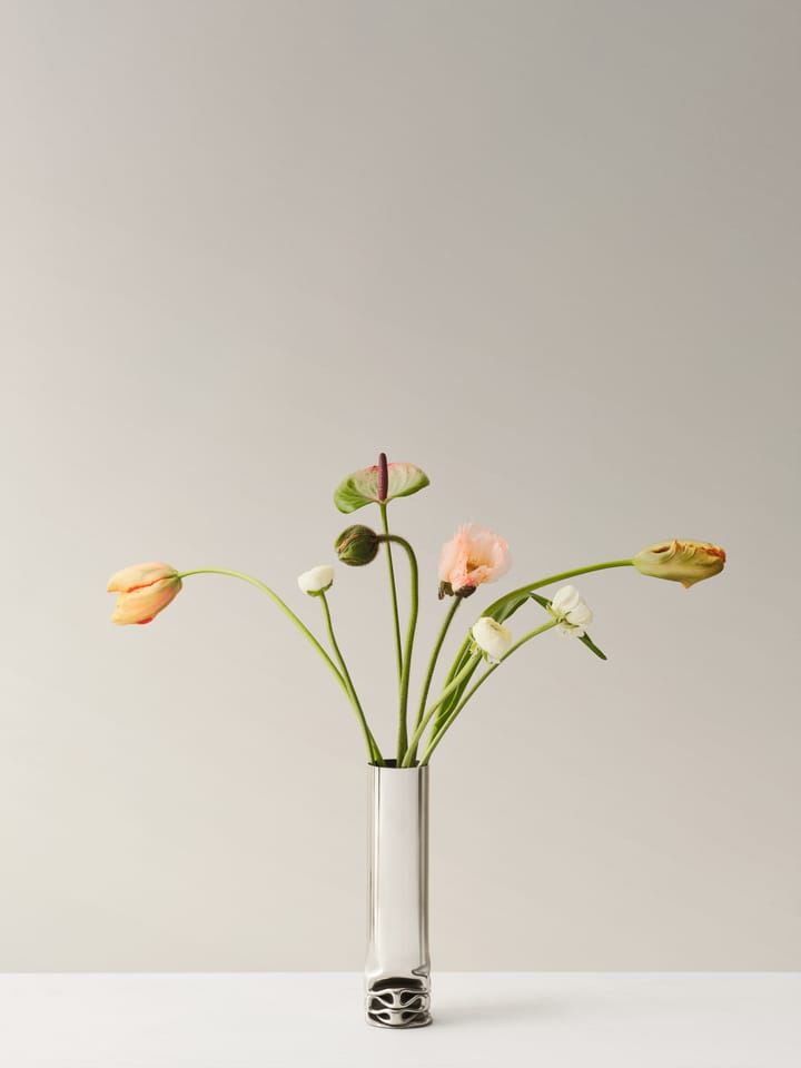 Hydraulic vase 25 cm, Stainless Steel Design House Stockholm